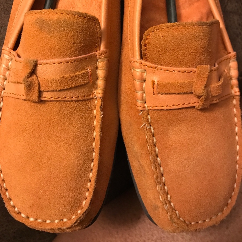 Size 6 coral walking moccasins